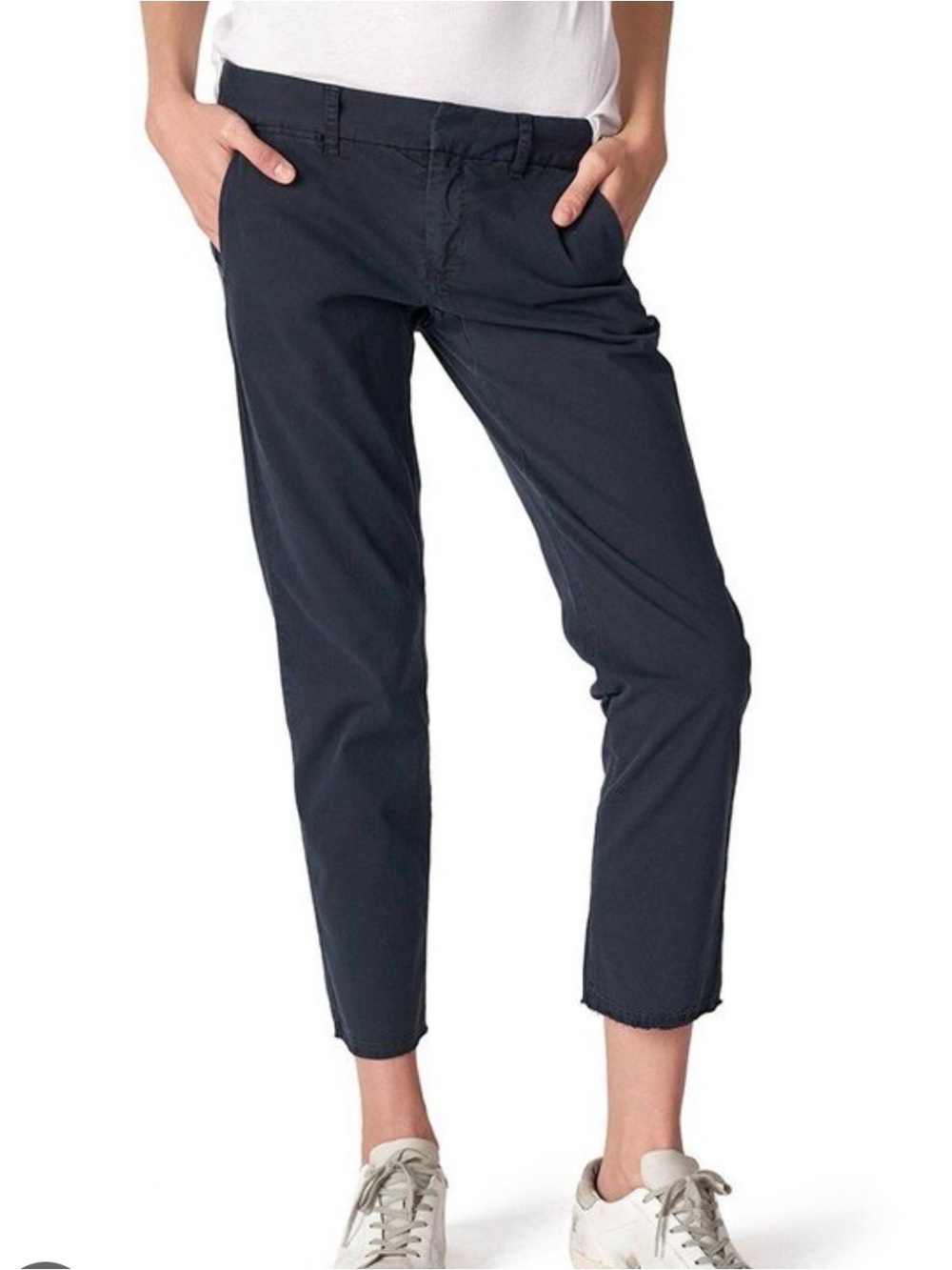 Nili Lotan Navy East Hampton Pants